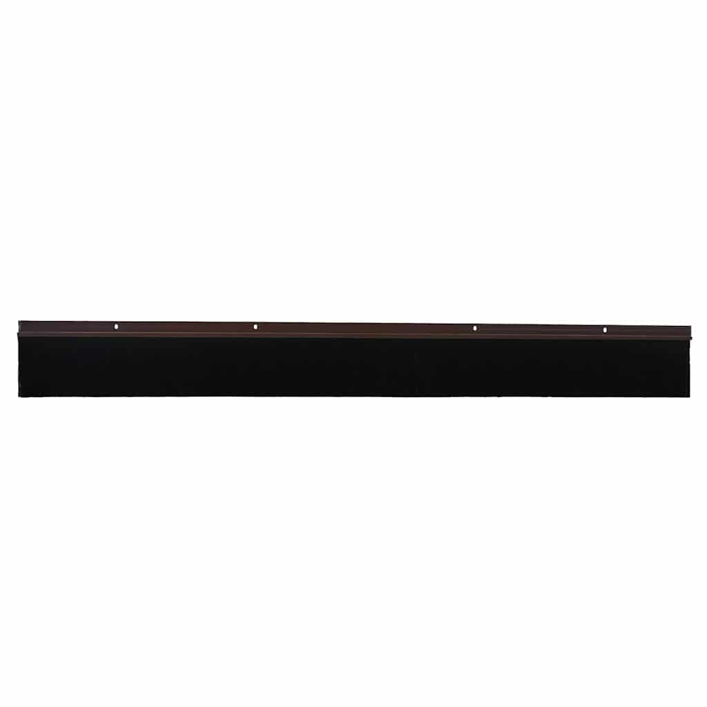 Aufsteck Türbürstendichtungen 2 pcs Braun 100 cm