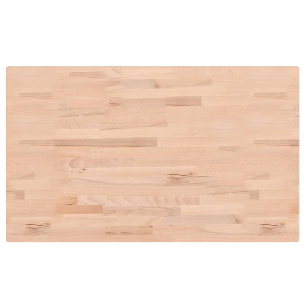 Waschtischplatte 80x40x1,5 cm Massivholz Buche