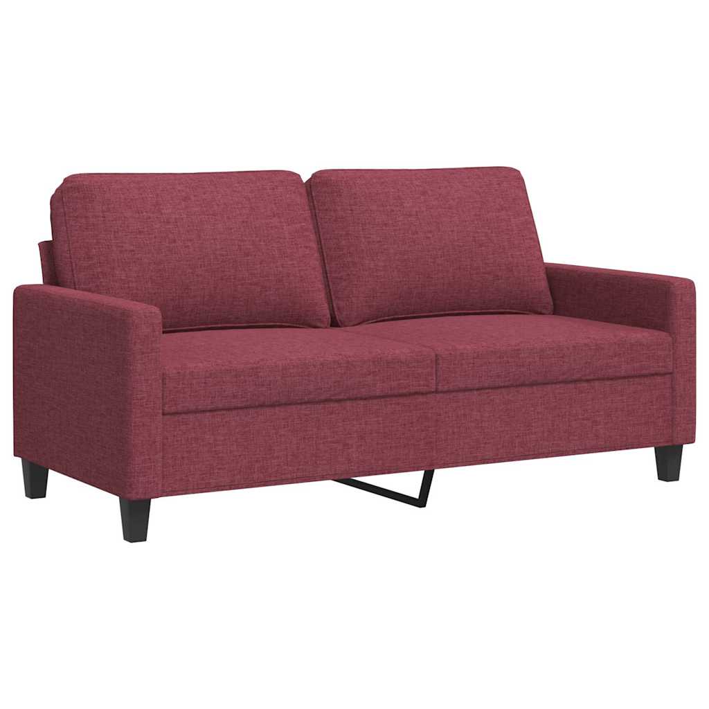 3-Sitzer-Sofa Hellgrau 180 cm Stoff