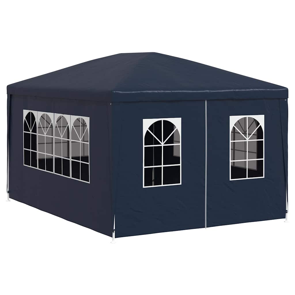 Party-Zelt 400 x 300 x 255 cm Rot PE und Stahl
