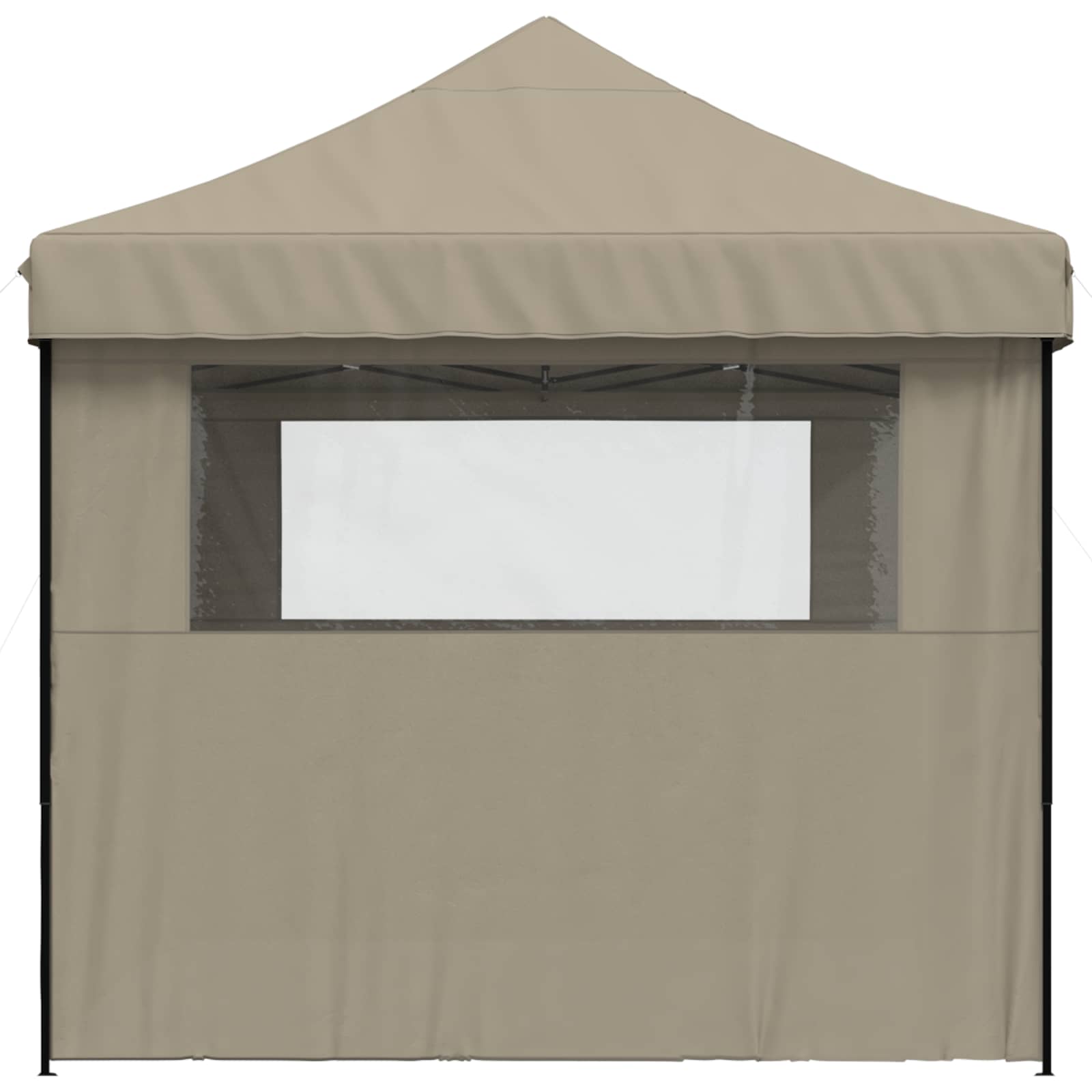 Partyzelt Faltbar Pop-Up Beige 410x279x315 cm