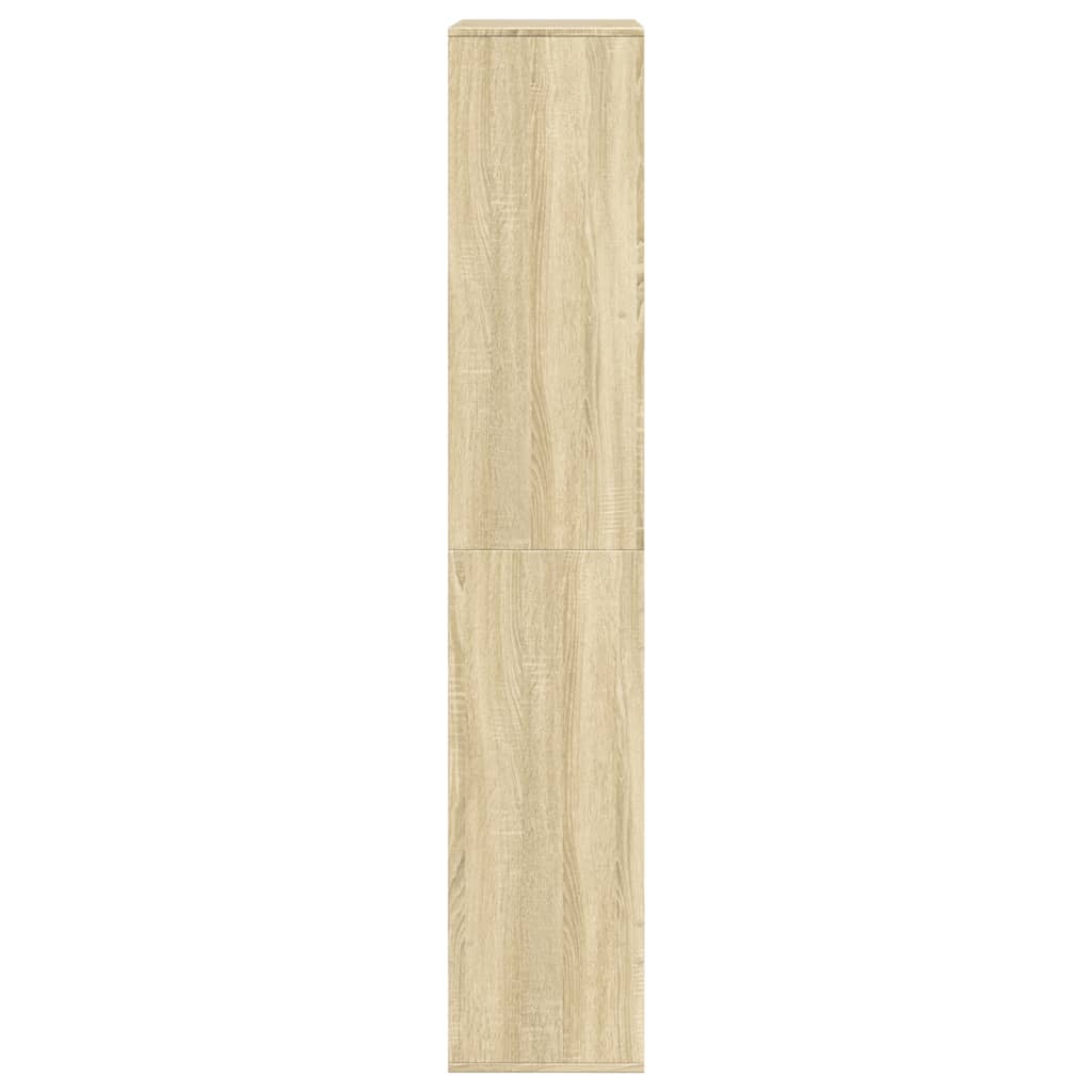 Bücherregal Weiß 100x33x135 cm Holzwerkstoff