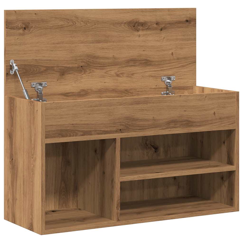 Schuhbank Weiß 60x30x45 cm Holzwerkstoff