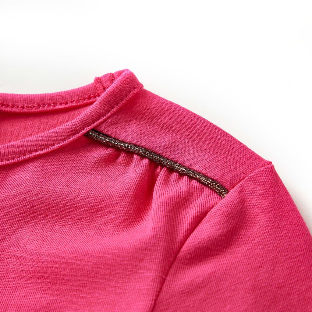 Kinder-Langarmshirt Cognac 128