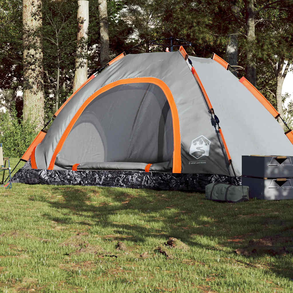 Campingzelt 2 Personen Grün Quick Release