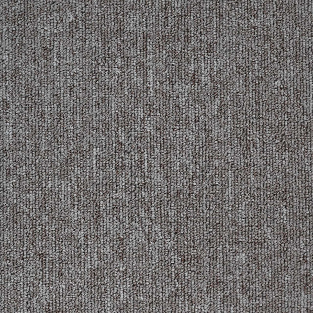 Teppichfliese Hellgrau mit Streifen 50 x 50 cm 4 pcs
