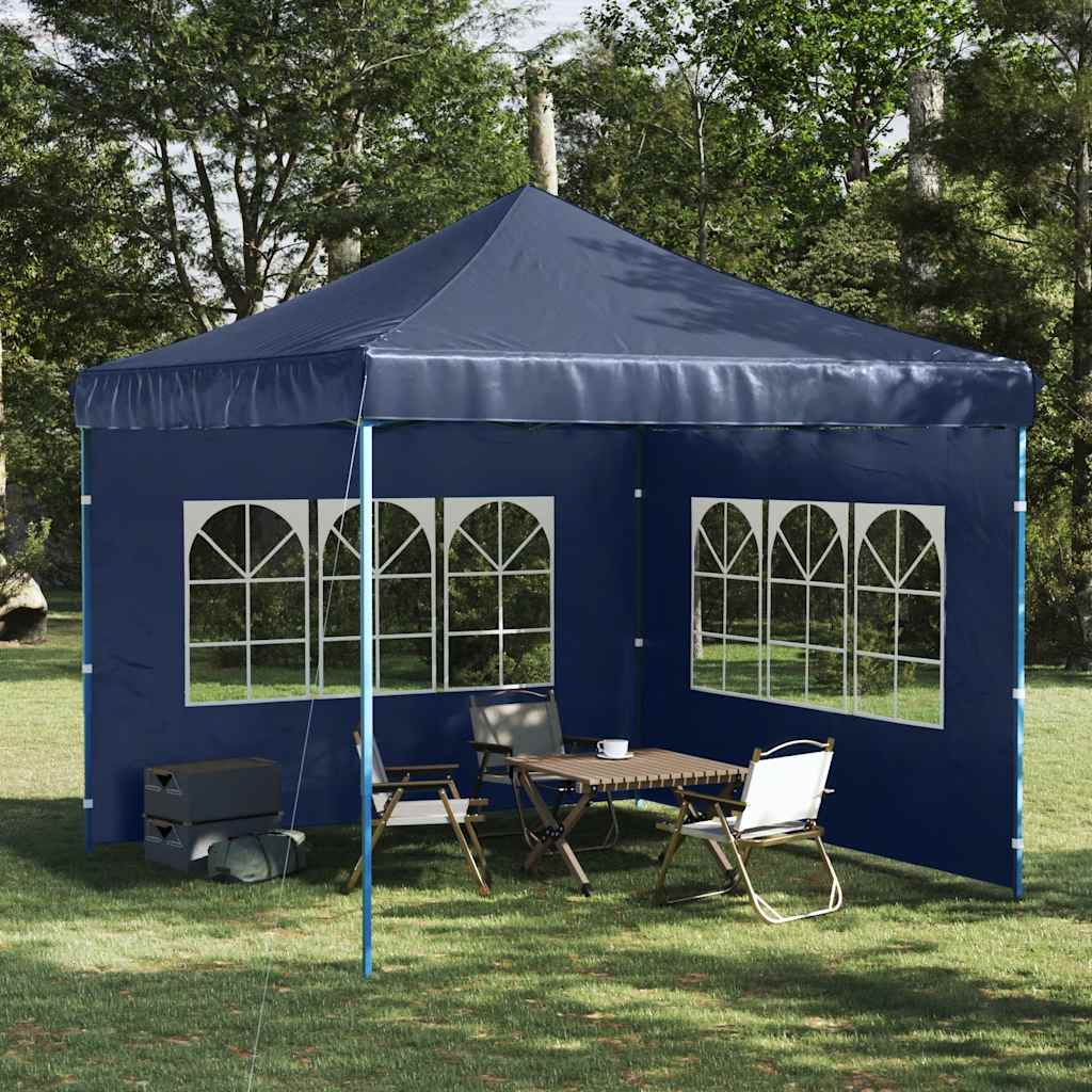Party Zelt Seitenteil 2 pcs 300 x 195 cm Rot PE und Stahl