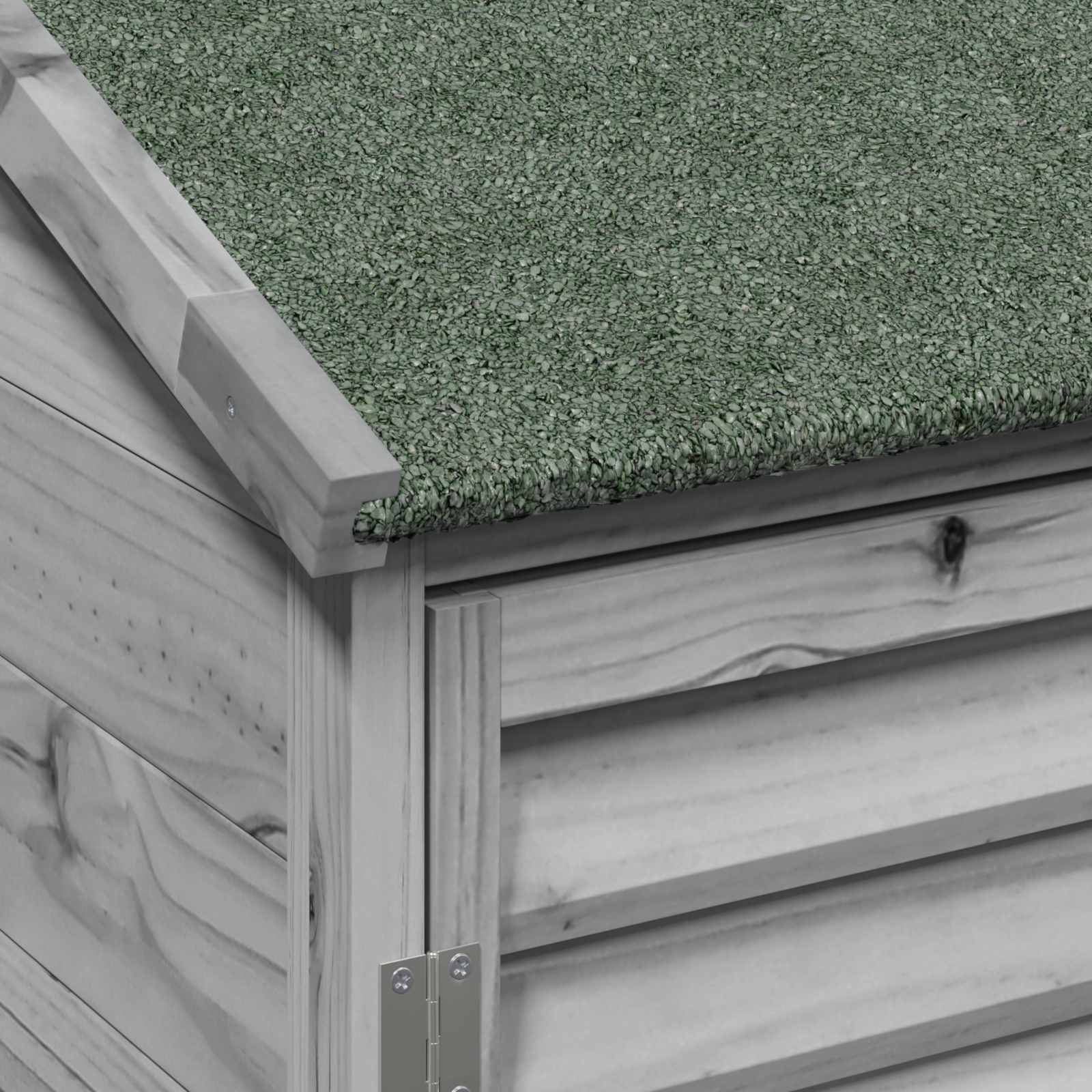 Gartenschuppen Natur 59 x 56 x 113,5 cm Massivholz aus Fichte