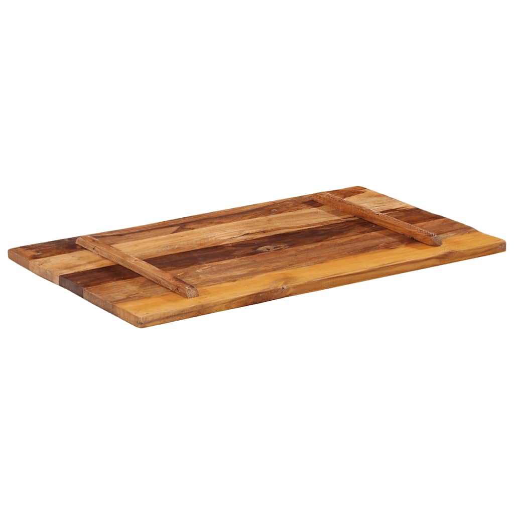 Tischplatte Massivholz Akazie 15-16 mm 60x80 cm