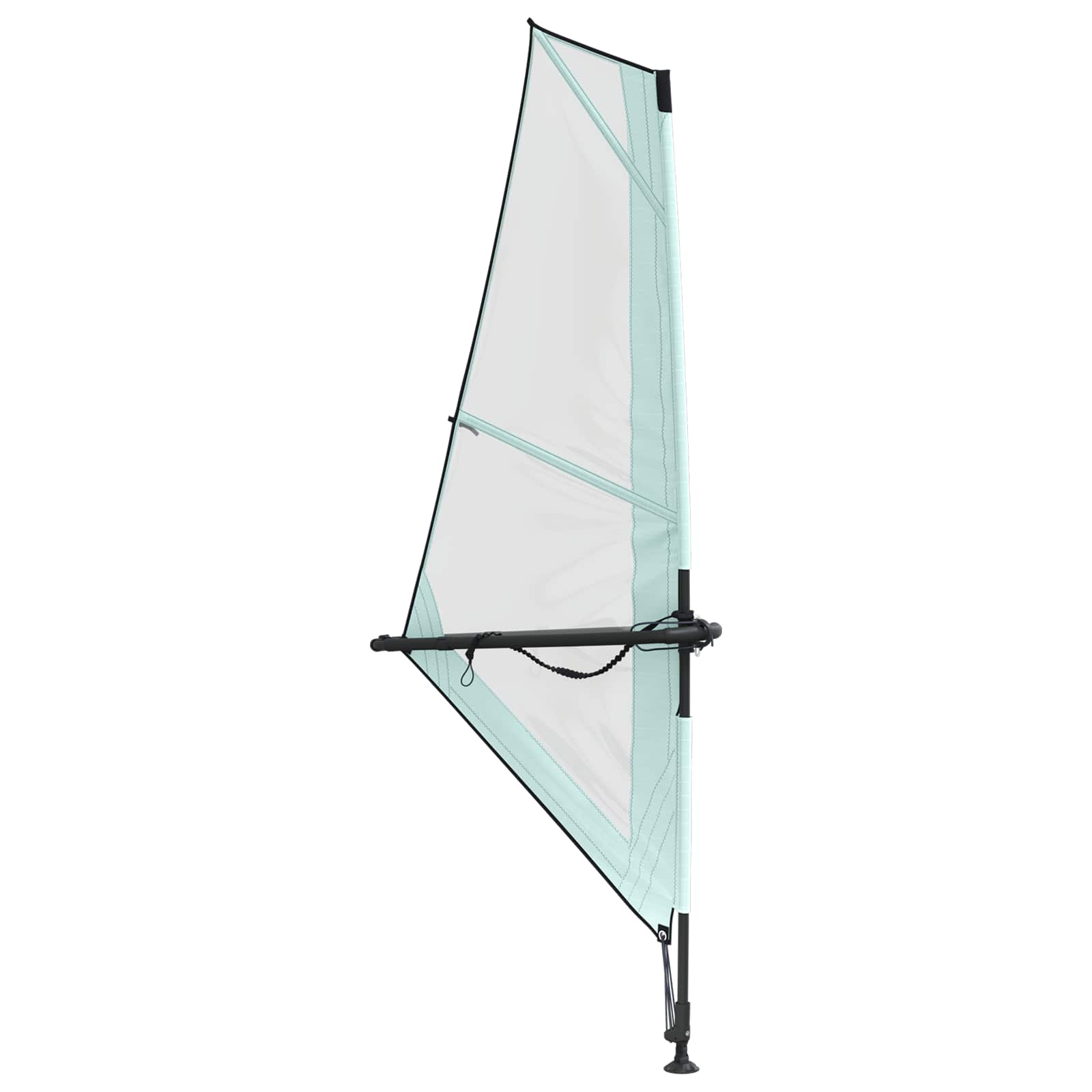 Aufblasbares SUP-Board mit Segel HYDROS 330 x 76 x 15 cm Türkis