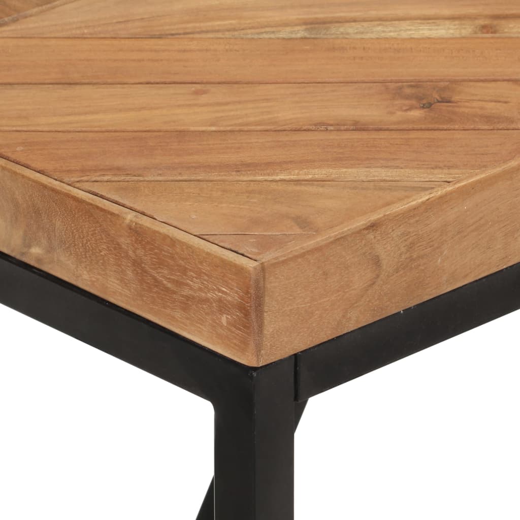 Esstisch 140x70x76 cm Massivholz Akazie und Mango