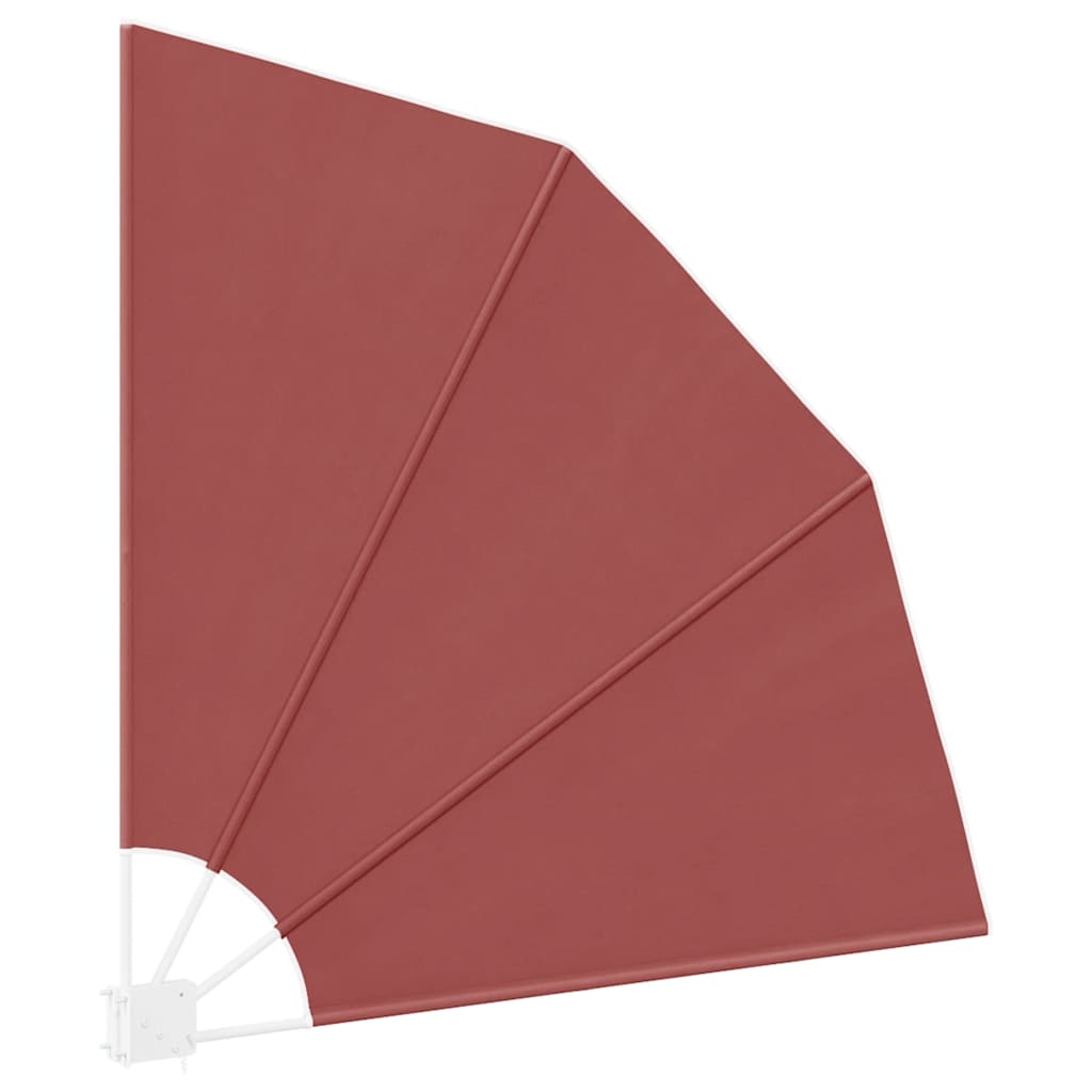 Faltbarer Balkonfächer Grau 210×210 cm