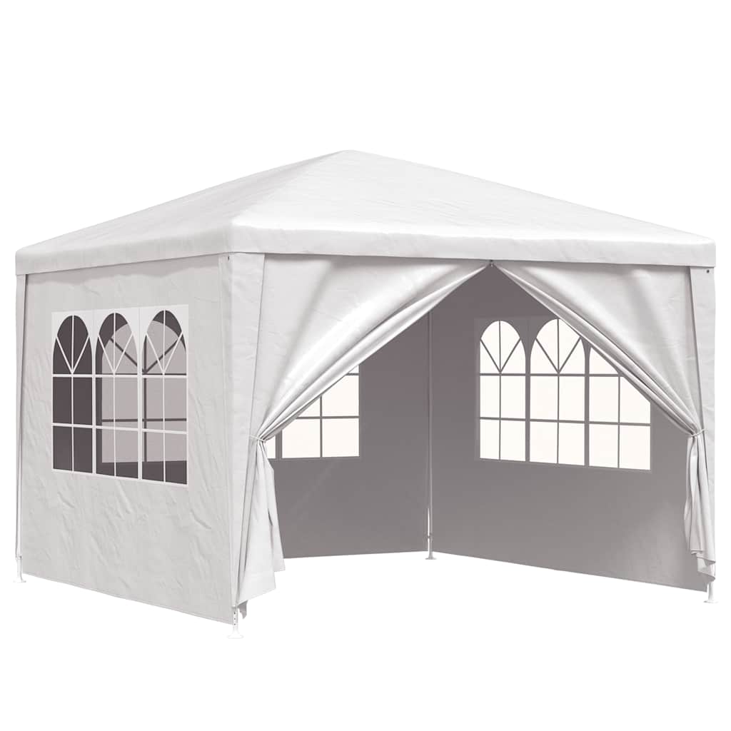 Party-Zelt 400 x 300 x 255 cm Rot PE und Stahl