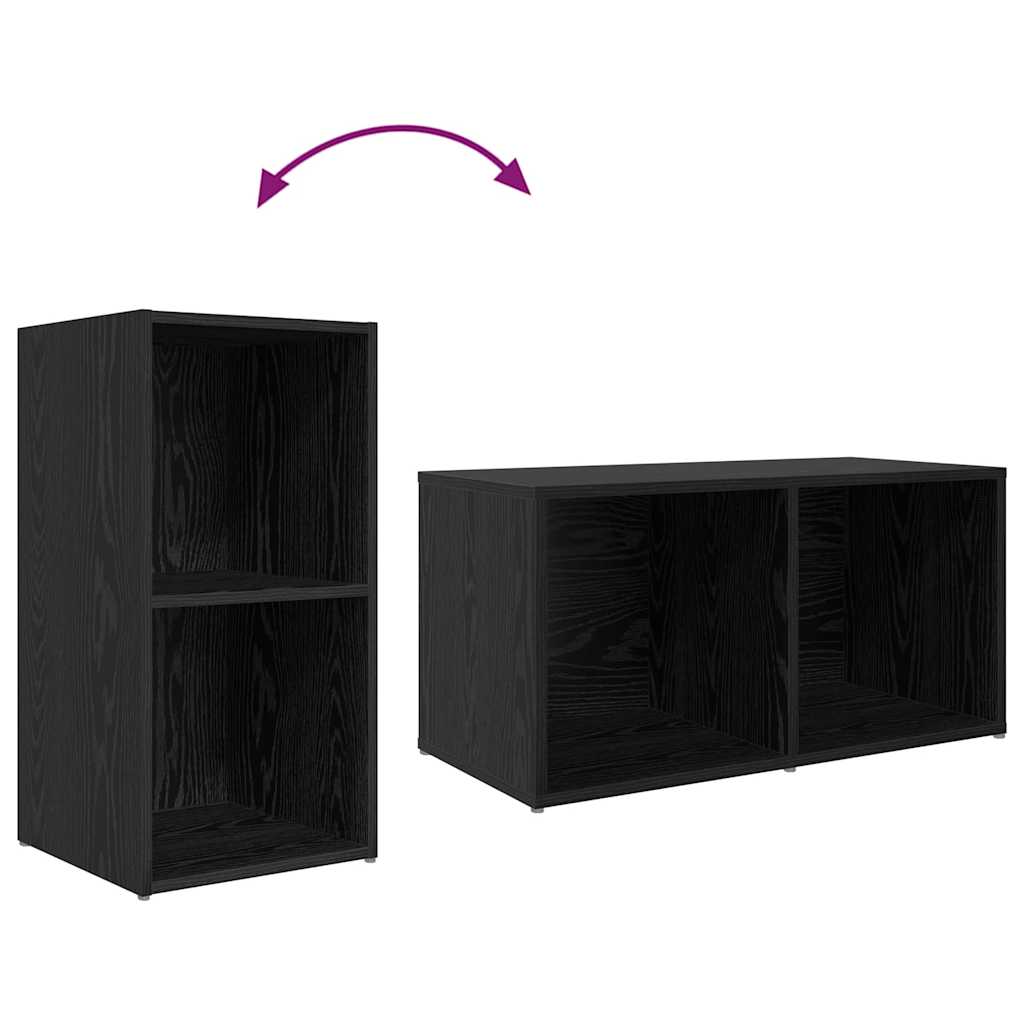 3-tlg. TV-Schrank-Set Weiß Holzwerkstoff