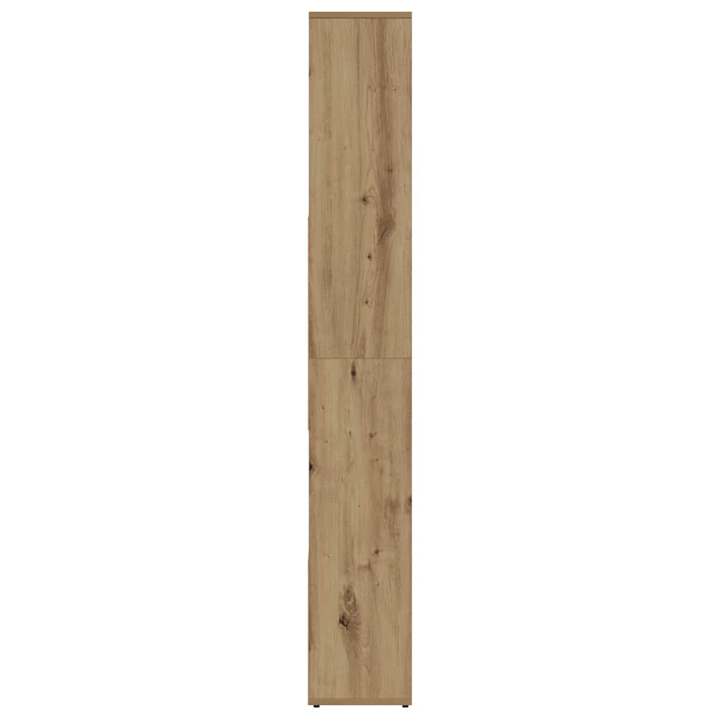 Bücherregal Weiß 67x24x161 cm Holzwerkstoff