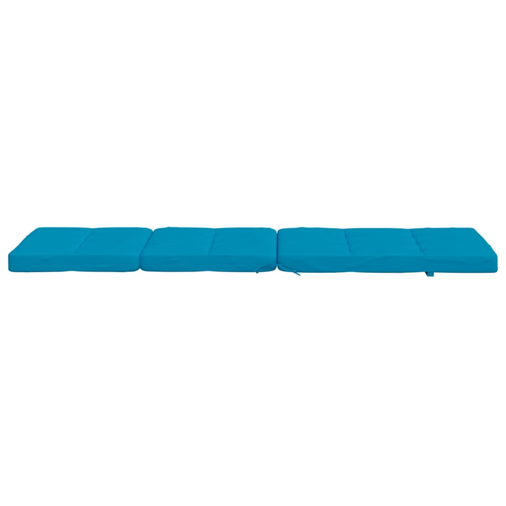 Liegestuhl-Auflagen 2 Stk. Creme Oxford-Gewebe