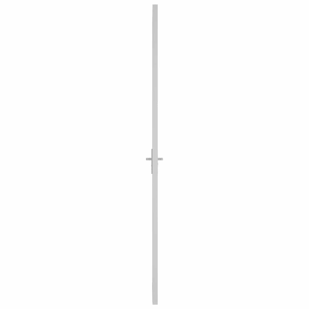 Innentür ESG Glas und Aluminium 76x201,5 cm Schwarz