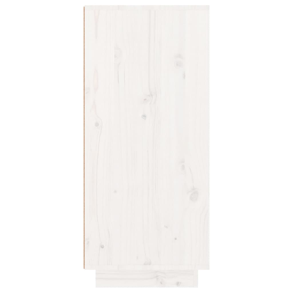Schuhschrank 60x35x80 cm Massivholz Kiefer