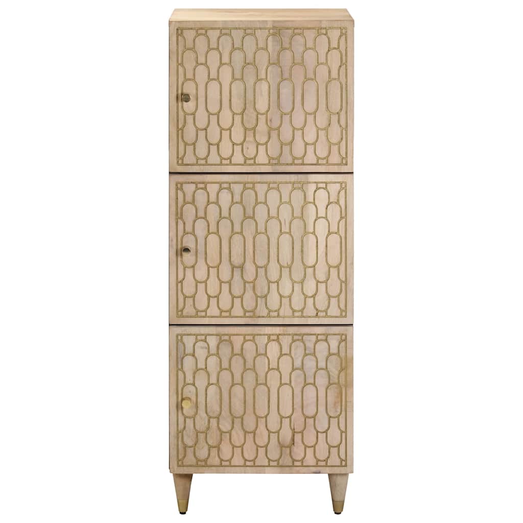 Highboard 40x33x110 cm Massivholz Mango