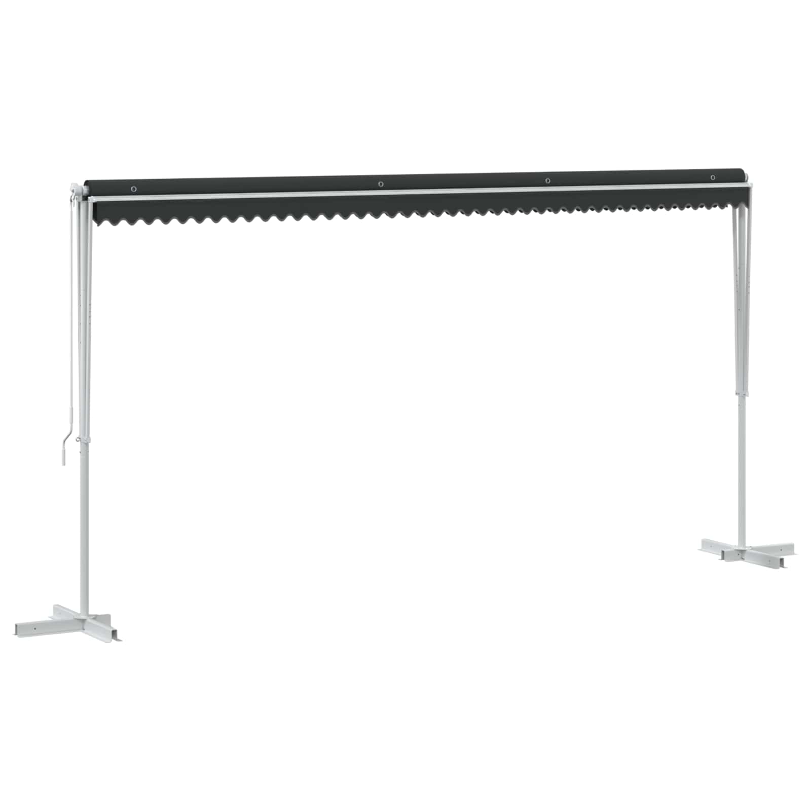 Freistehende Markise 400x300 cm Anthrazit