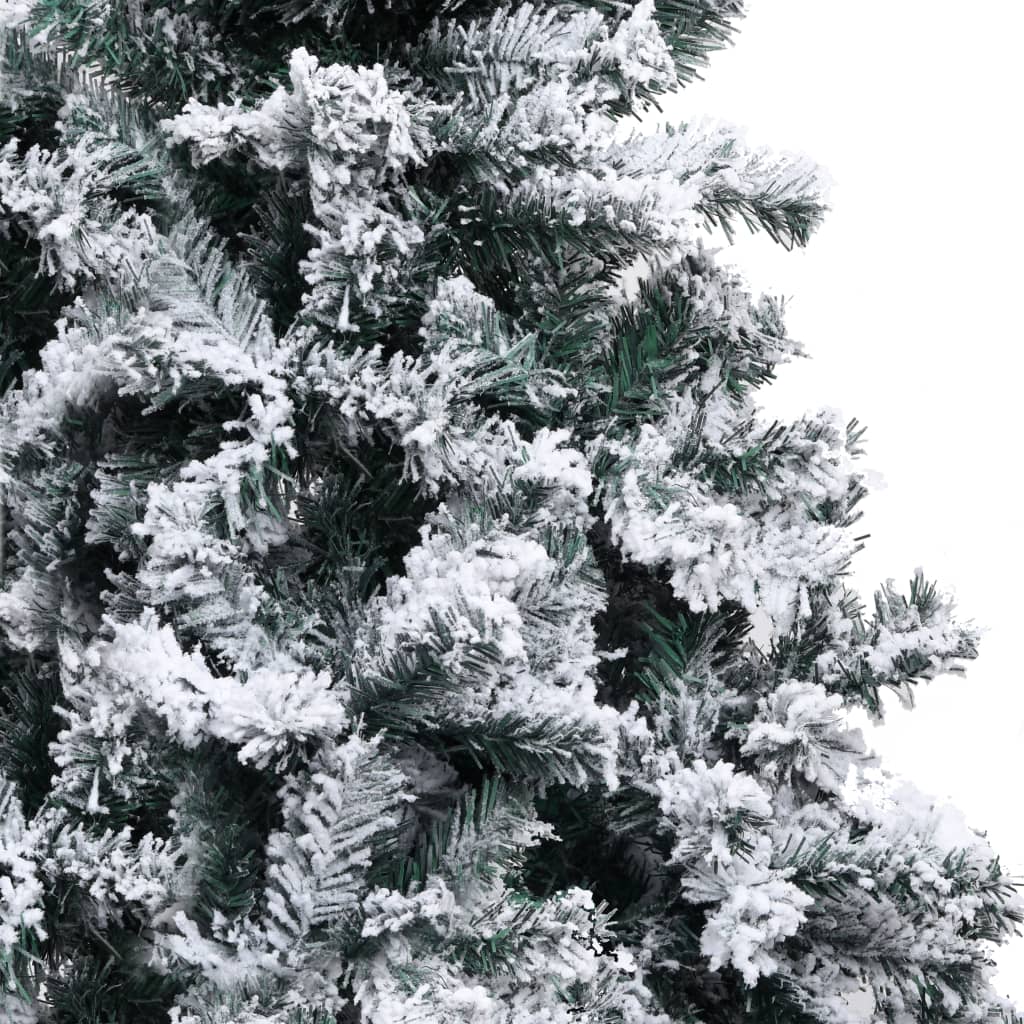 Künstlicher Weihnachtsbaum mit Dicken Zweigen Grün 150 cm PVC