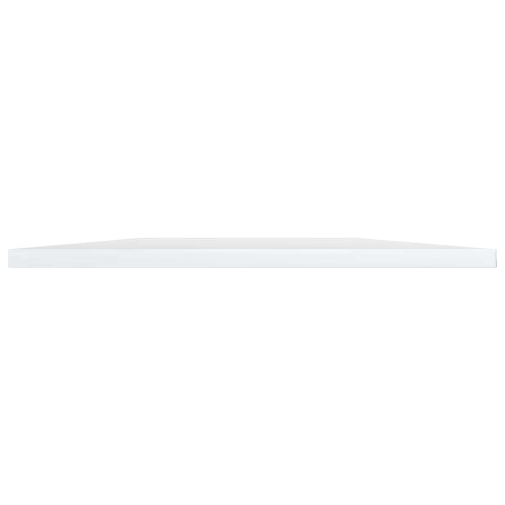 Bücherregal-Bretter 4 Stk. Weiß 40x10x1,5 cm Holzwerkstoff