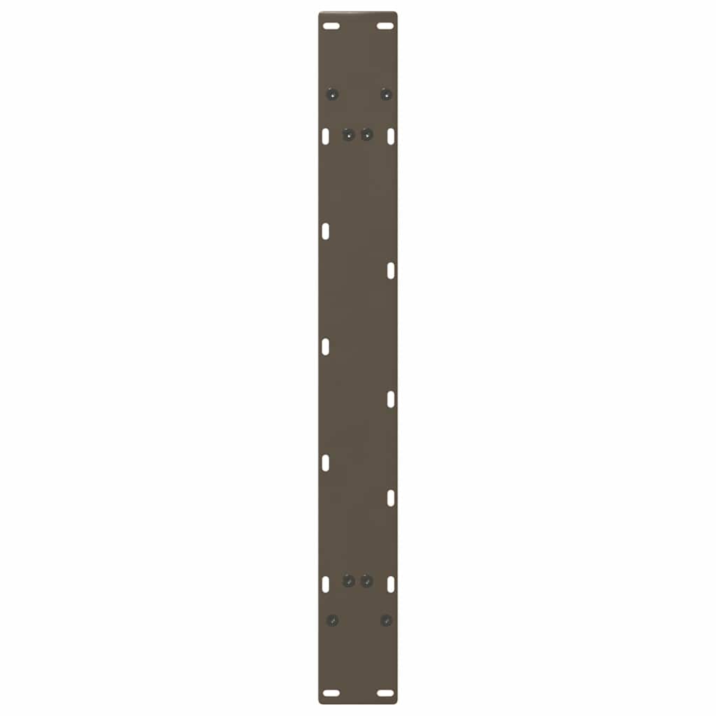Couchtischbeine A-Form 2 Stk. 30x(30-31) cm Stahl