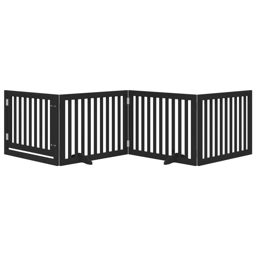 Hundegitter Faltbar 3 Paneele 150 cm Pappelholz