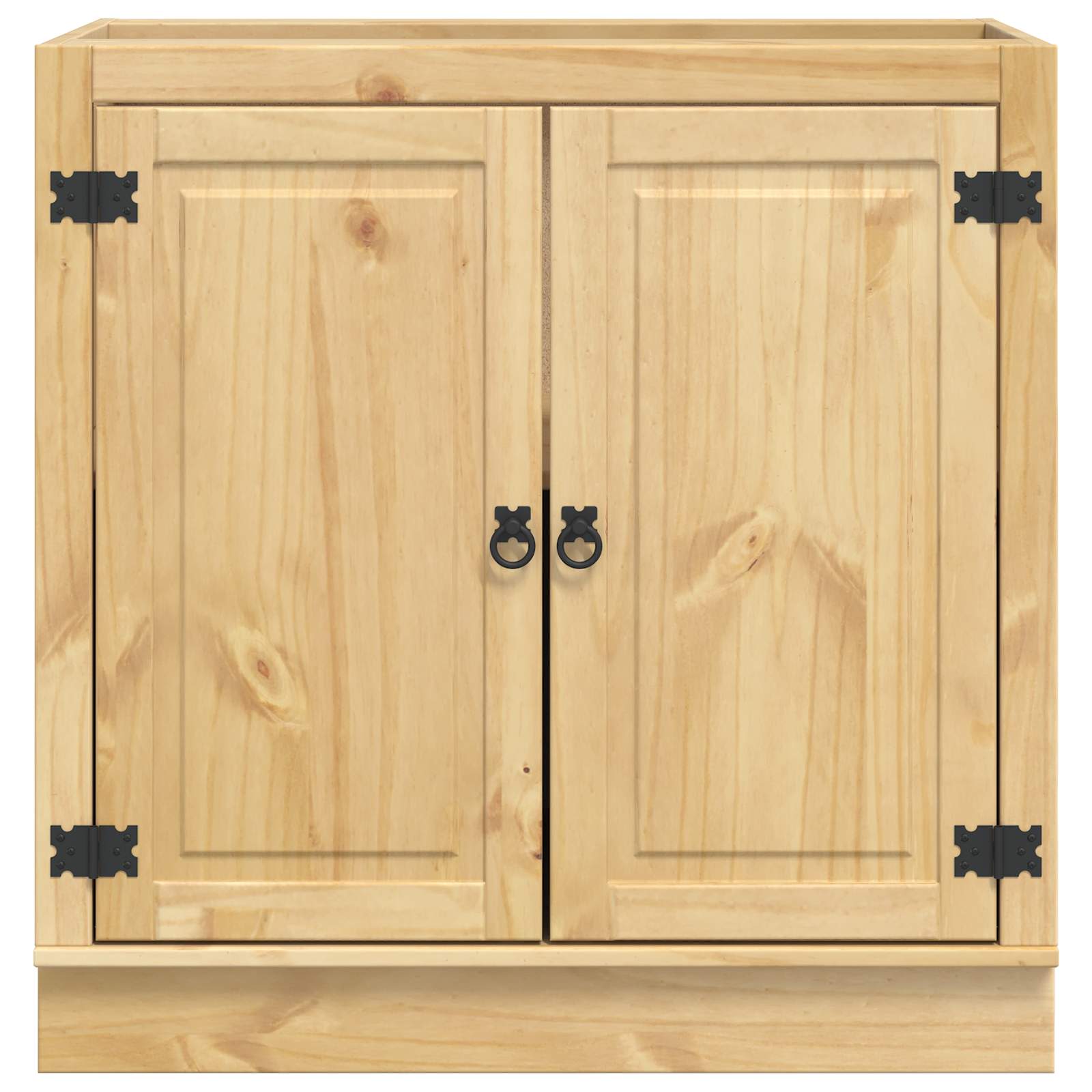 Schrank SKI Honigbraun 60 x 46 x 81,5 cm Massives Kiefernholz