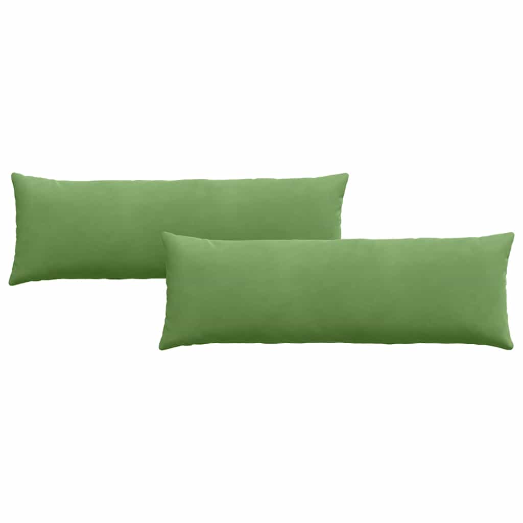 Sofakissen 2 Stück Blau 50 x 30 cm Cordstoff