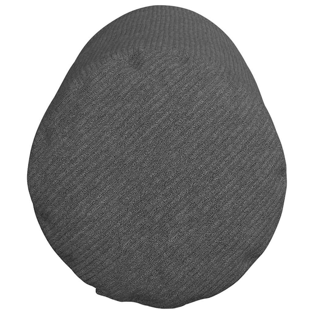 Bolsterkissen 2 pcs Hellgrau Ø 15 x 40 cm Cordstoff