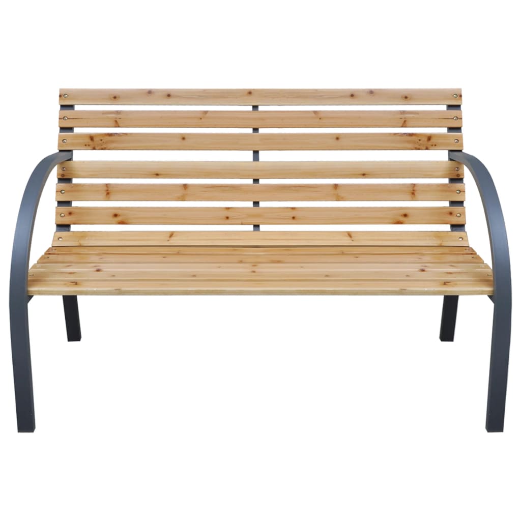 Doppel-Gartenbank 225 cm Massivholz Tanne