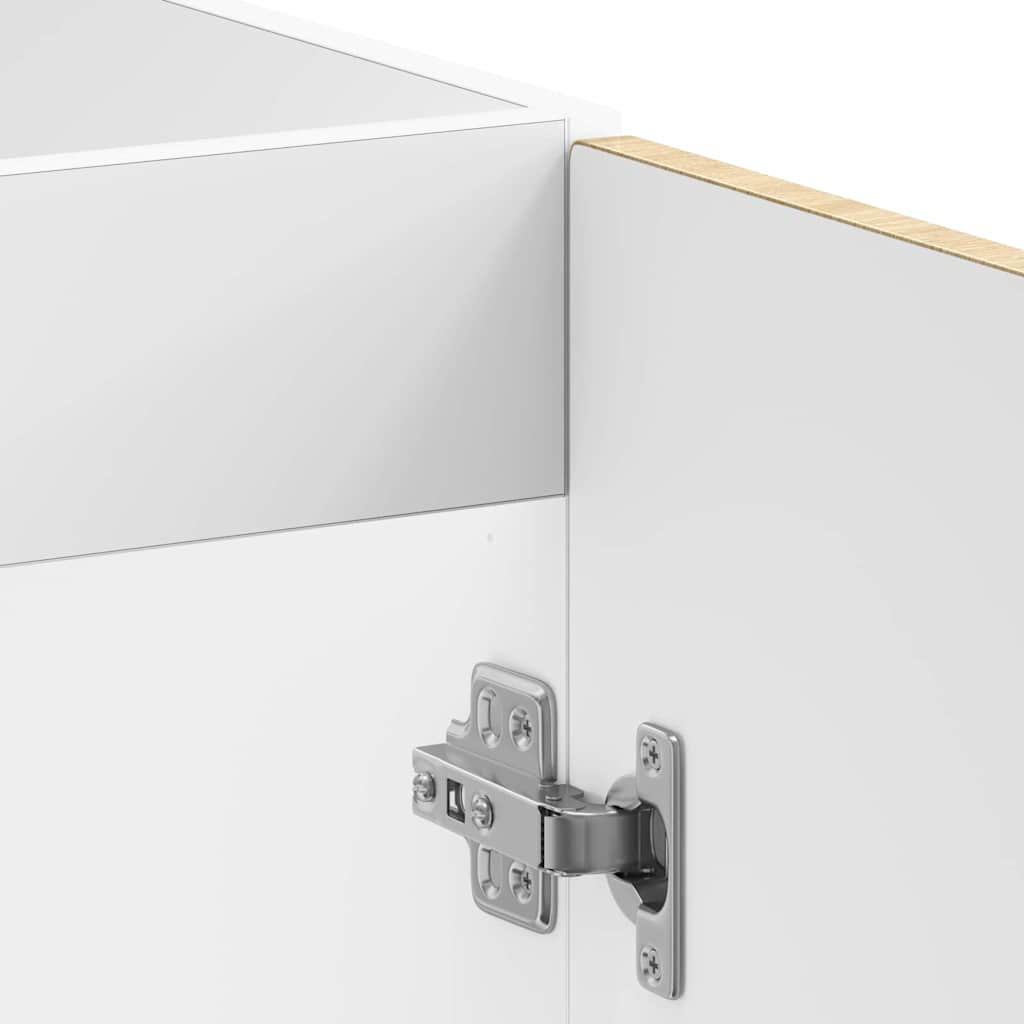Küchenschrank Kalmar Weiß 80 x 46 x 81.5 cm Holzwerkstoff