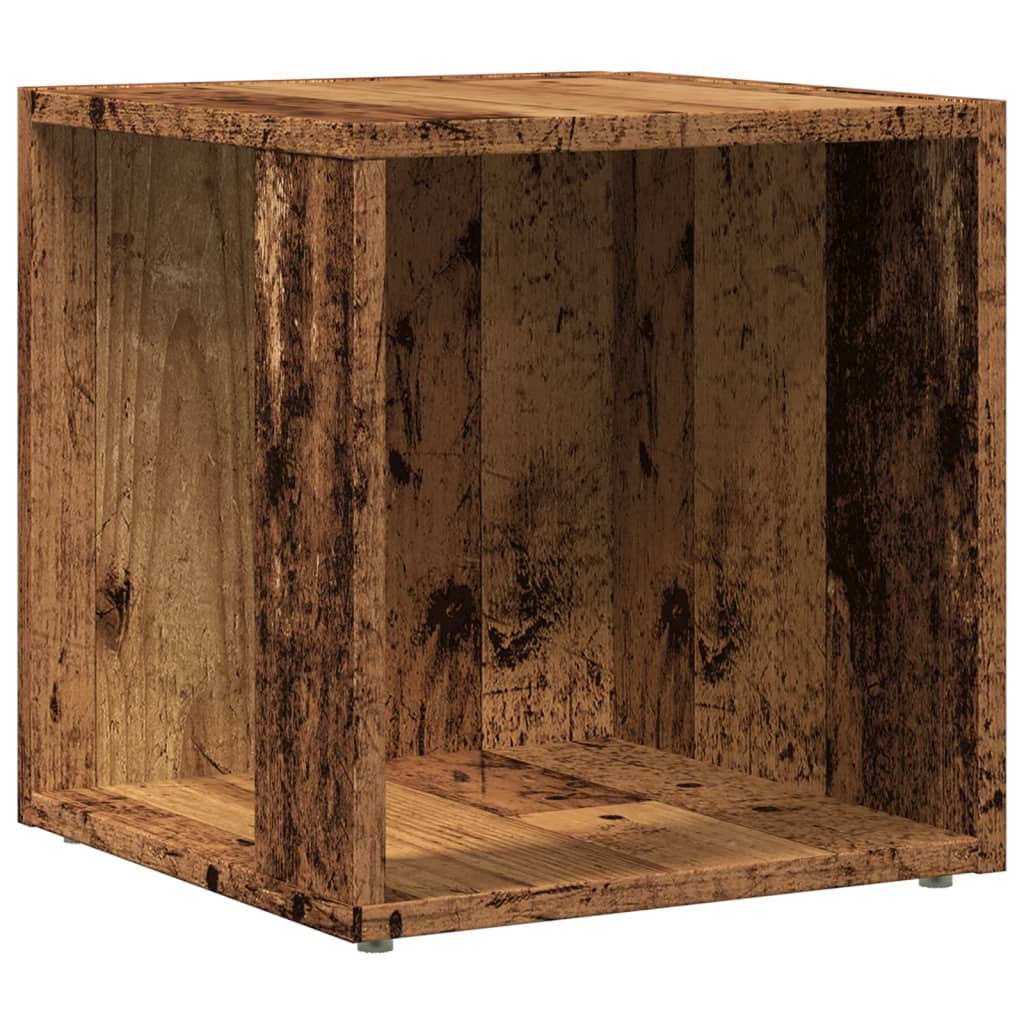 Beistelltisch Weiß 33x33x34,5 cm Holzwerkstoff
