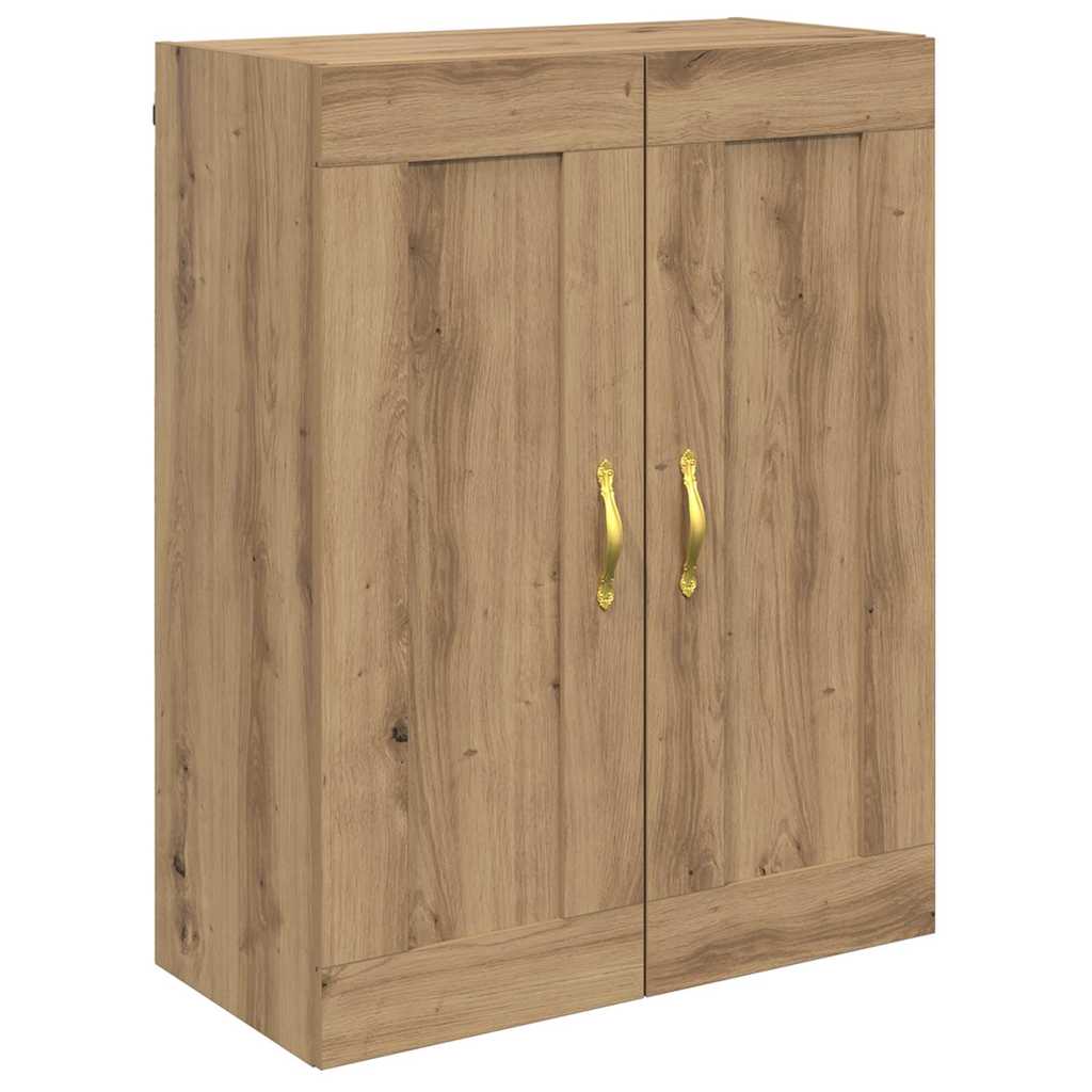 Highboard Betongrau 69,5x34x180 cm Holzwerkstoff