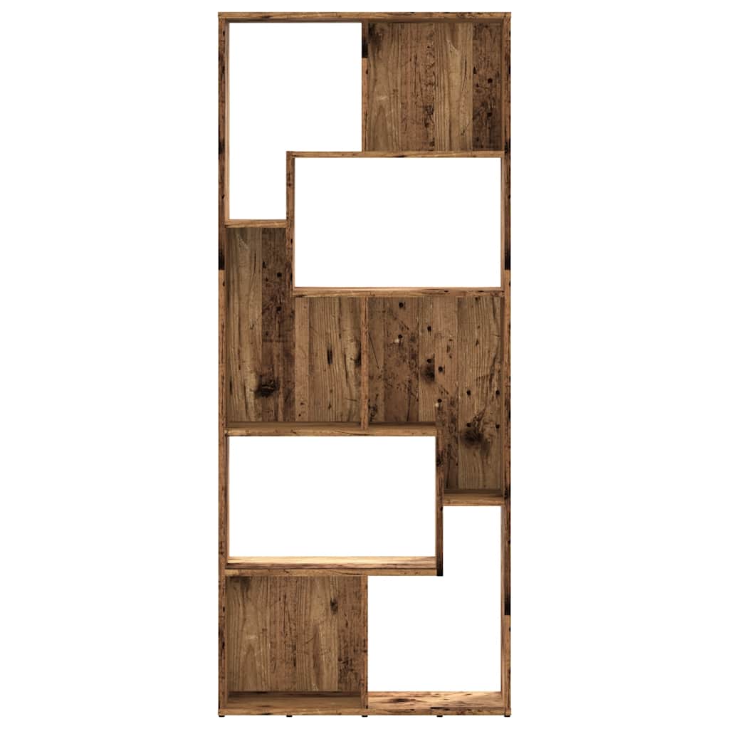Bücherregal Weiß 67x24x161 cm Holzwerkstoff