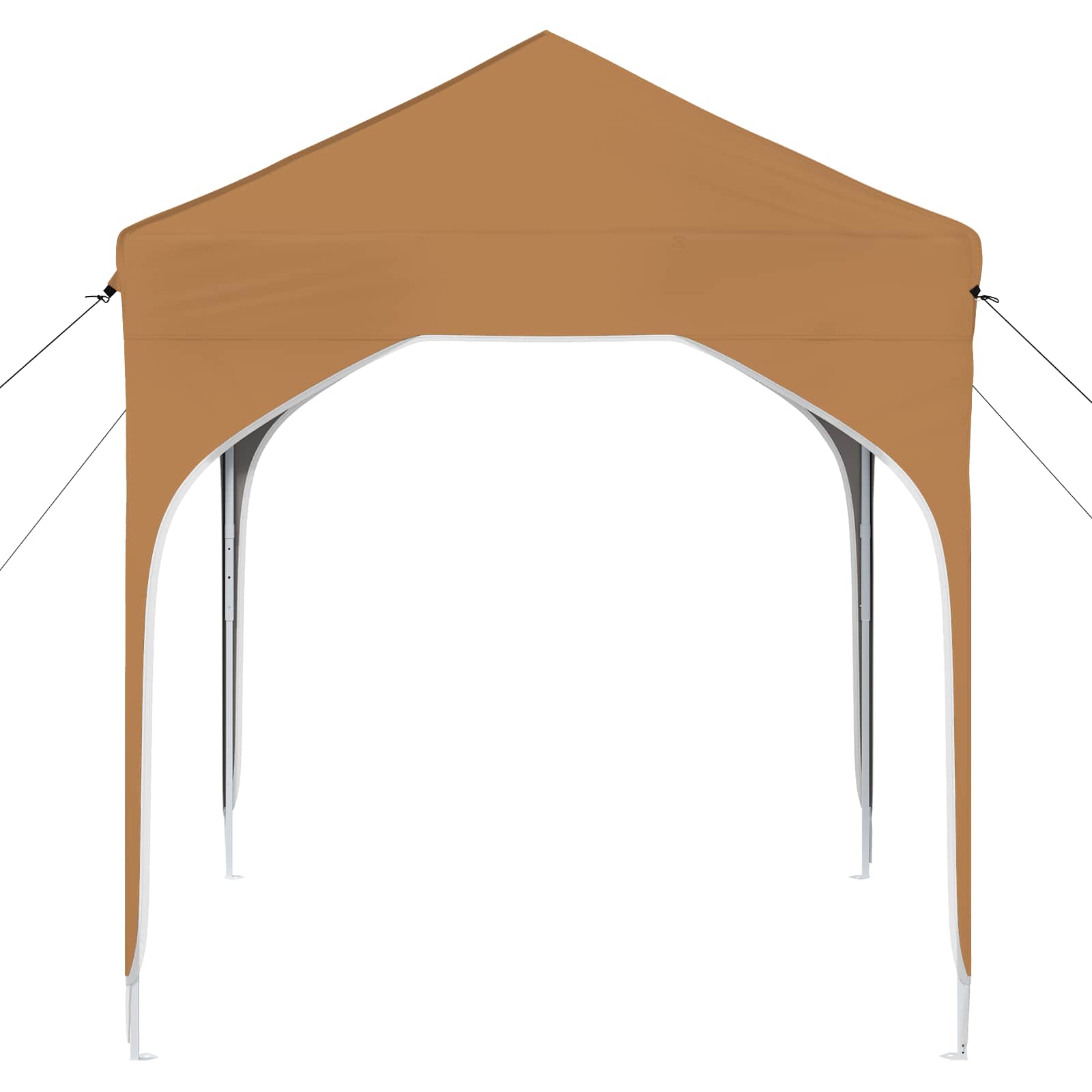 Pop-up Partyzelt 194 x 194 x 245 cm Creme