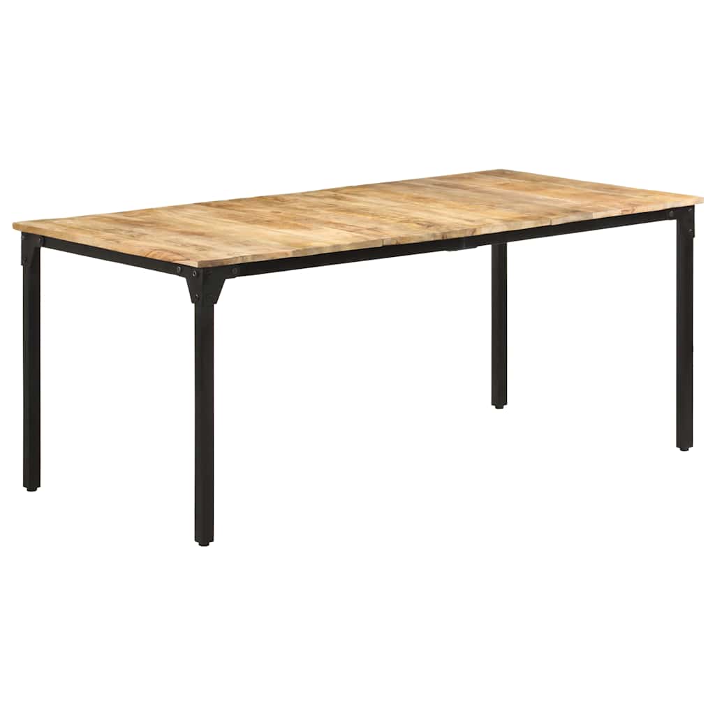 Esstisch 140x70x76 cm Raues Mangoholz