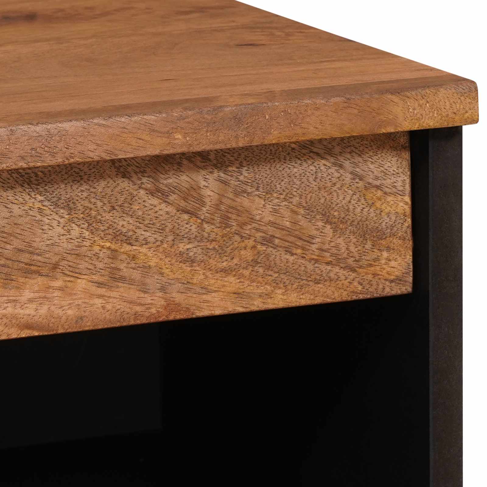 Sideboard mit Tür Weiße gewaschene Oberfläche 60 x 33 x 75 cm