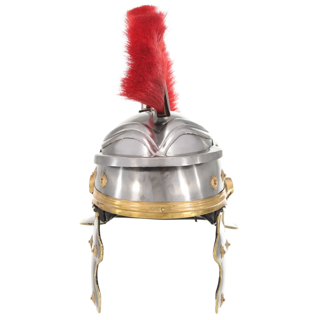 Preußische Pickelhaube Antik Replik für LARP Schwarz Stahl
