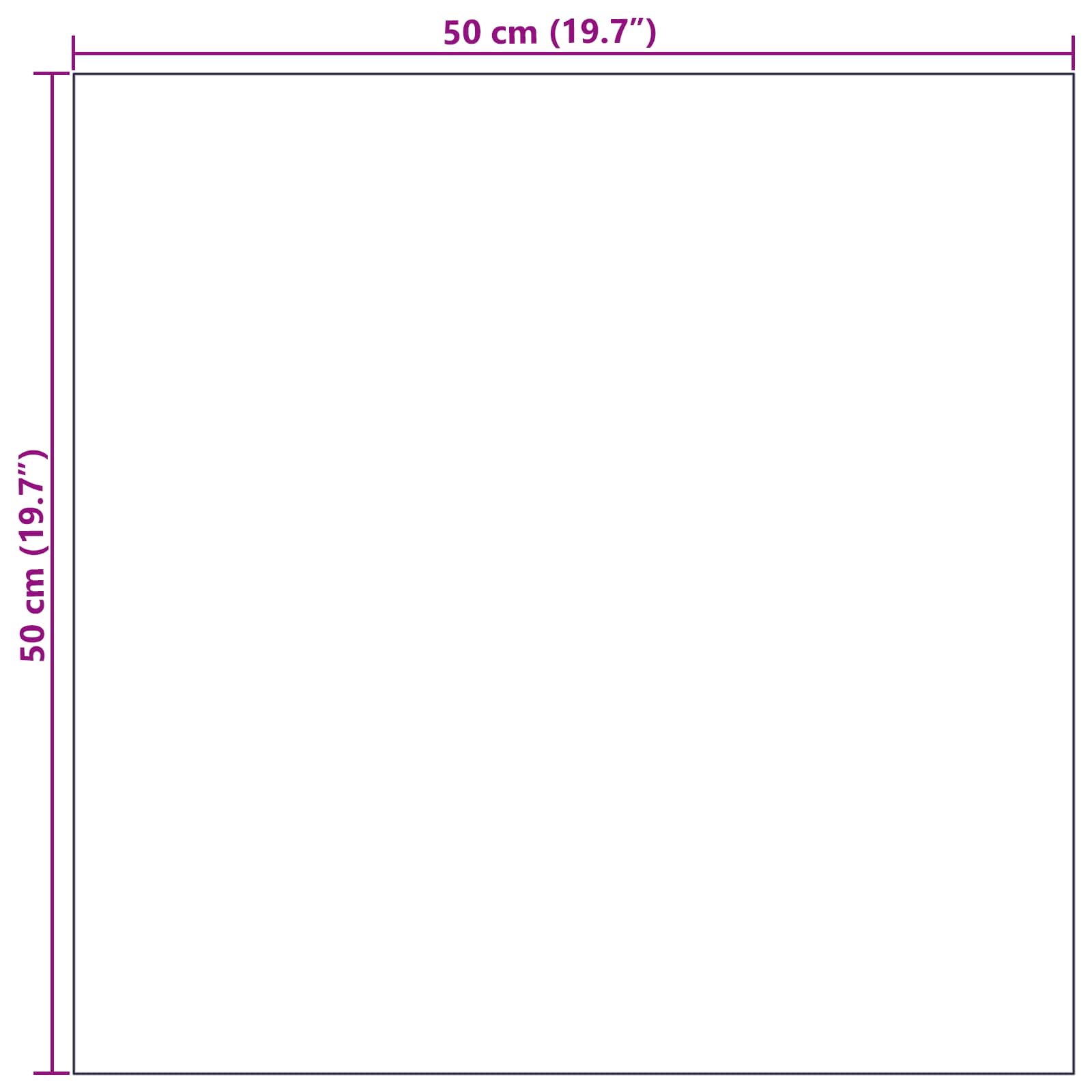 Teppichfliese Hellgrau mit Streifen 50 x 50 cm 4 pcs