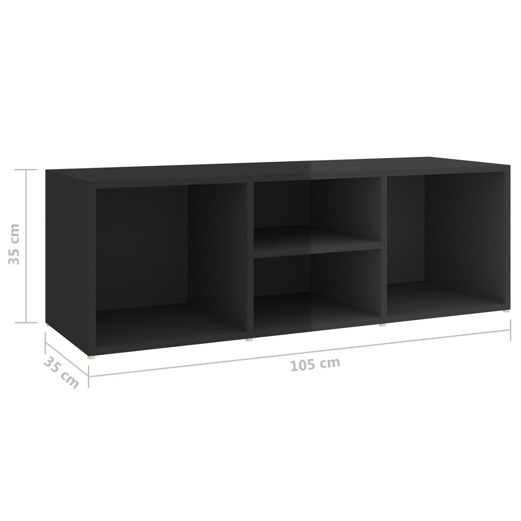 Schuhbank Weiß 105x35x35 cm Holzwerkstoff