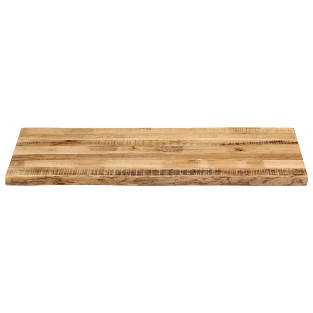 Tischplatte 40x40x2,5 cm Rechteckig Massivholz Akazie Baumkante