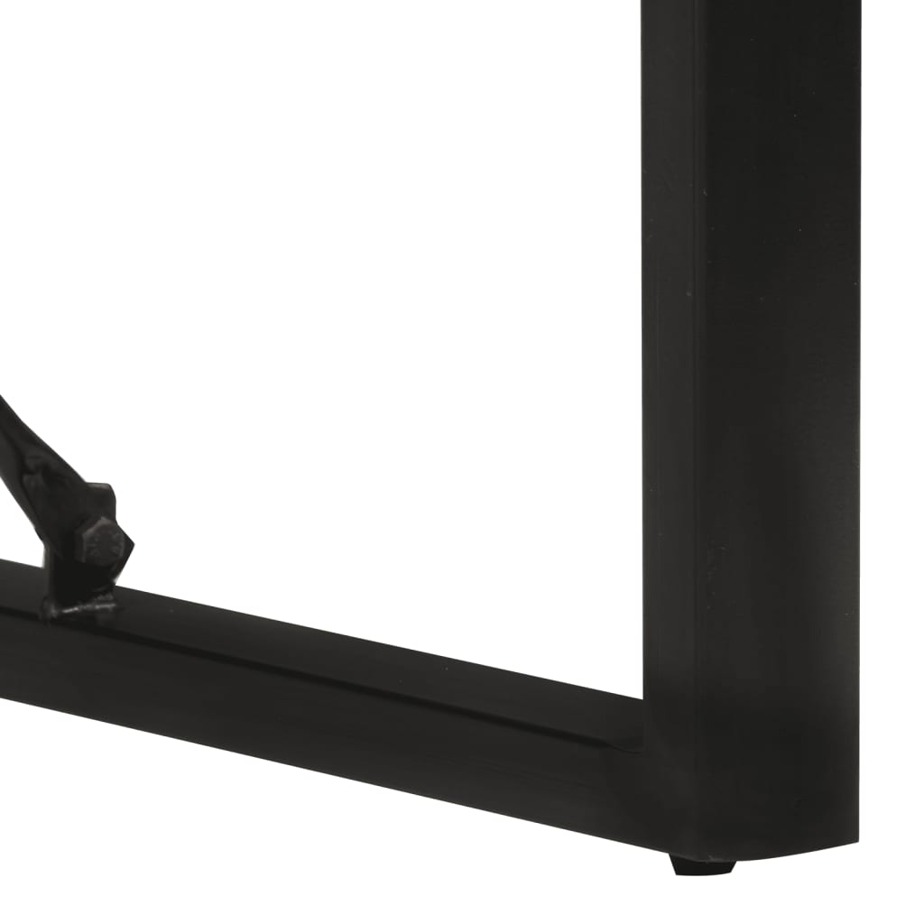 Esstisch 220x100x75 cm Massivholz Akazie