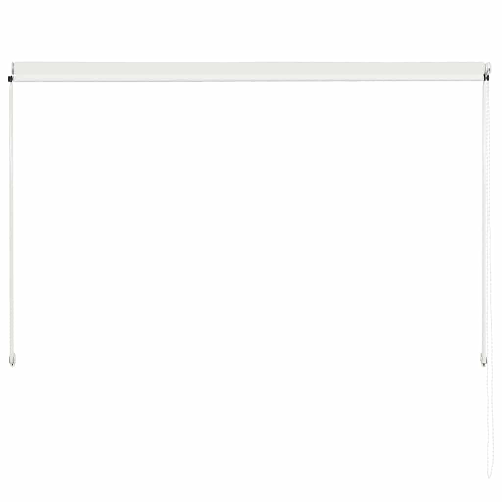 Einziehbare Markise 150×150 cm Blau und Weiß