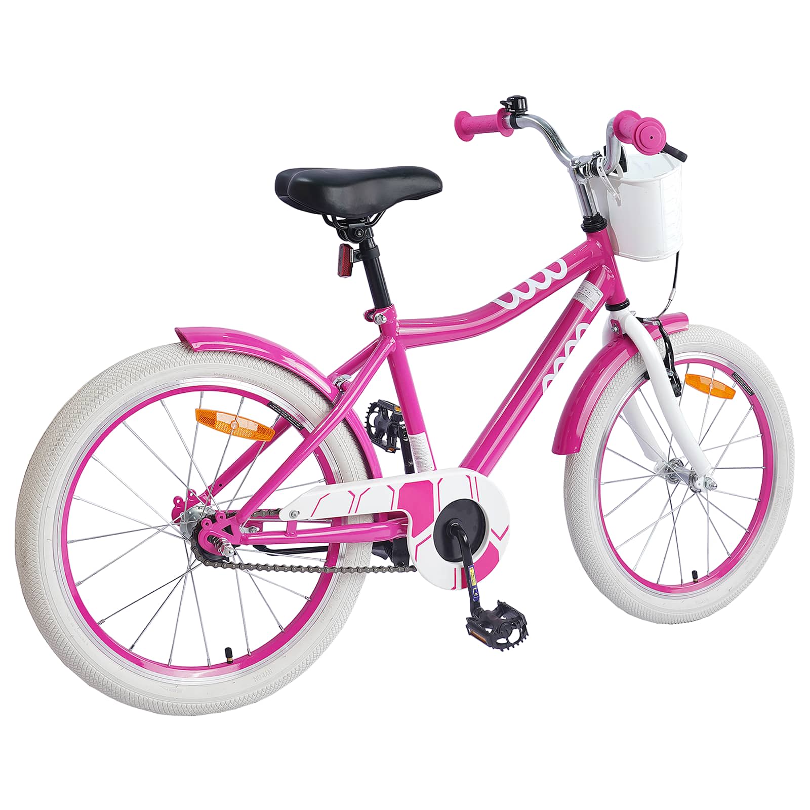 Kinderfahrrad 12 Zoll für 2-4 Jahre alt Rosa