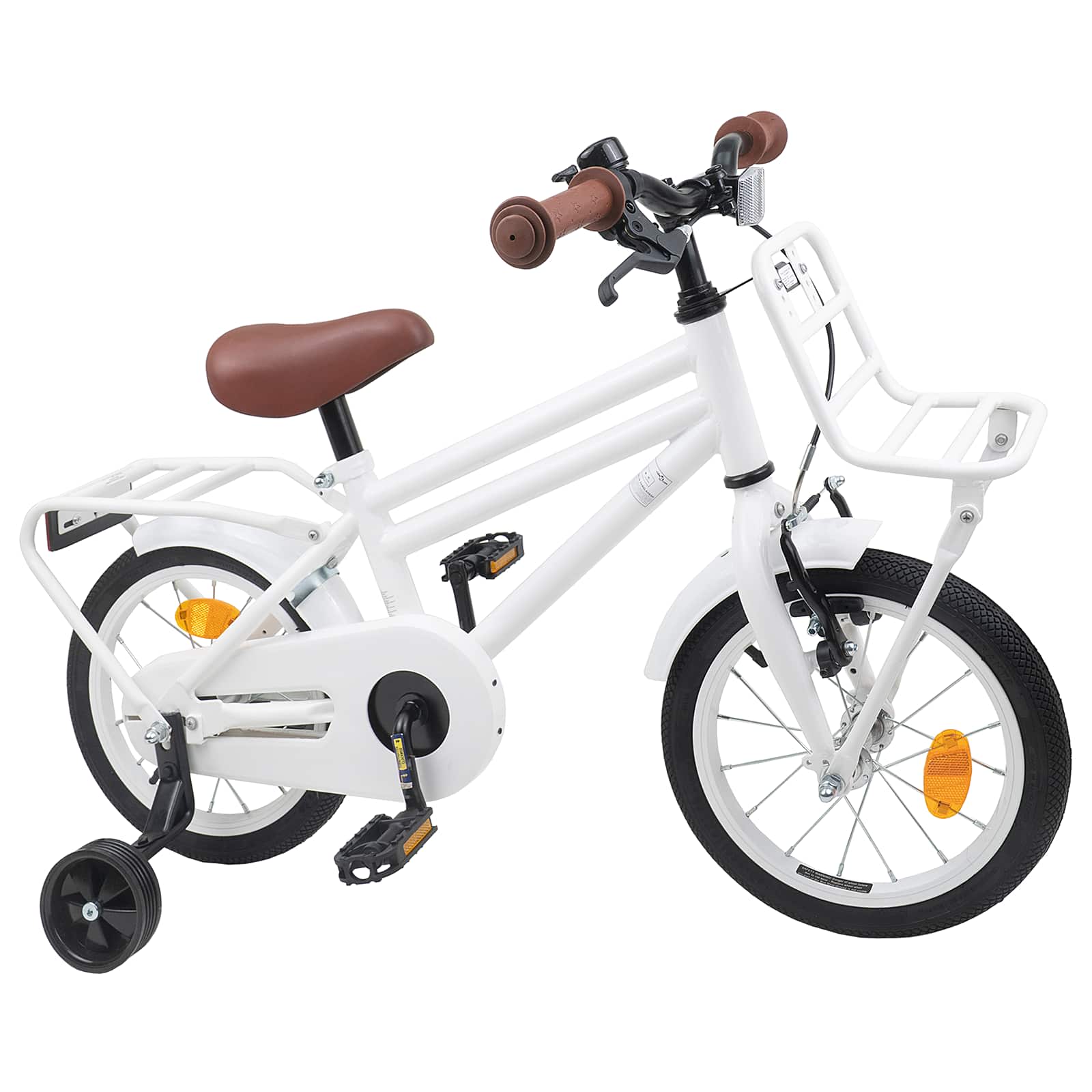 Kinderfahrrad 18 Zoll für 5-7 Jahre alt Schwarz