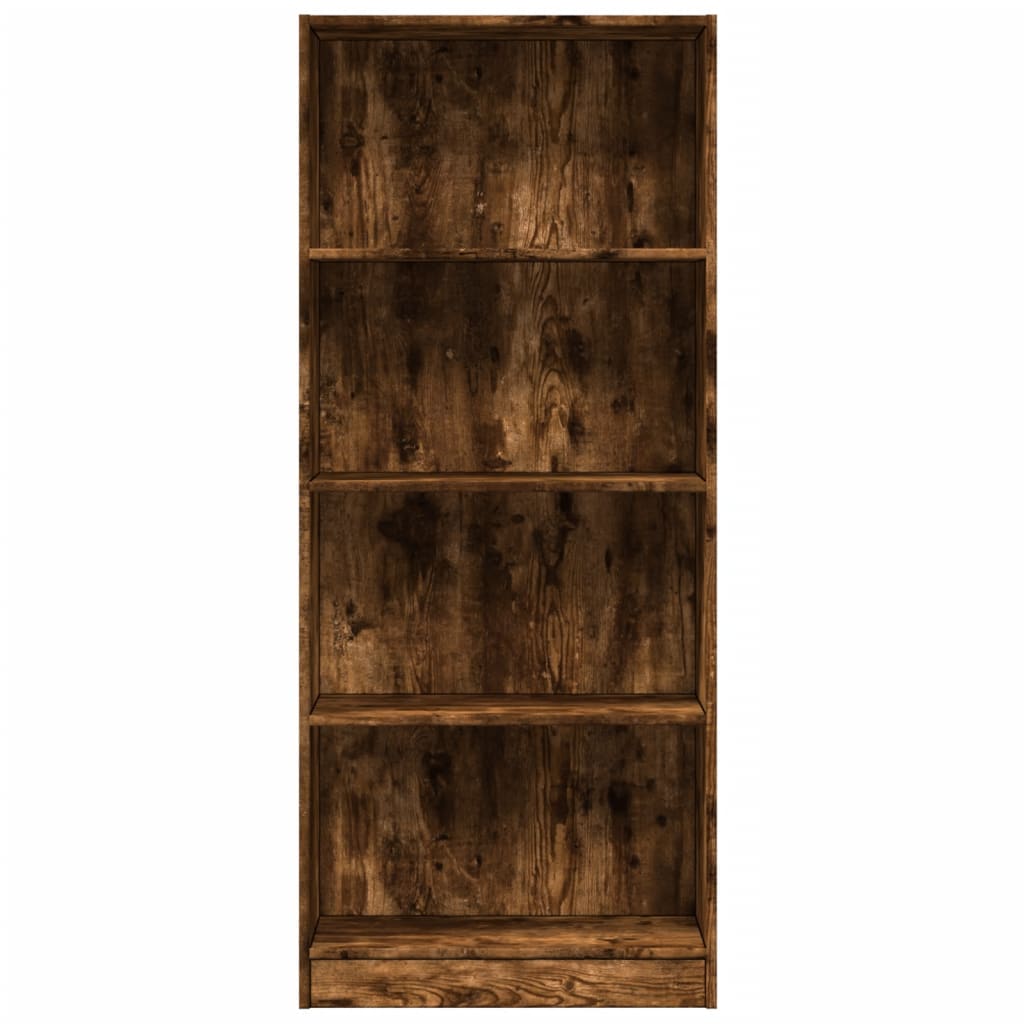 Bücherregal Weiß 40x24x75 cm Holzwerkstoff