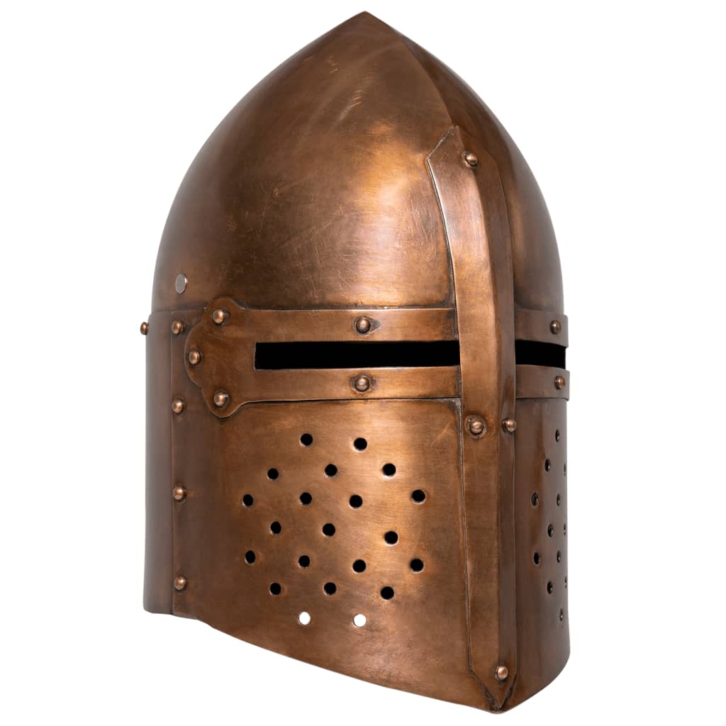 Preußische Pickelhaube Antik Replik für LARP Schwarz Stahl