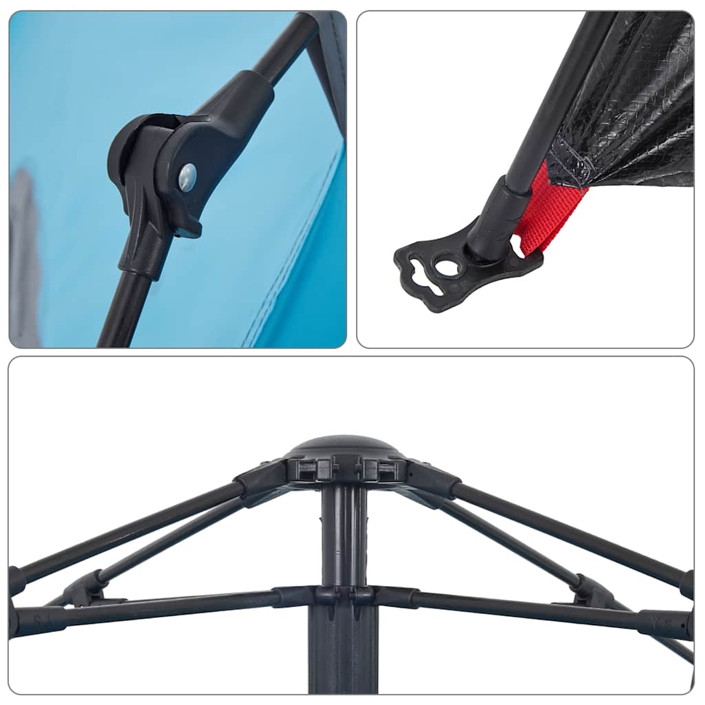 Kuppel-Campingzelt 4 Personen Grün Quick Release